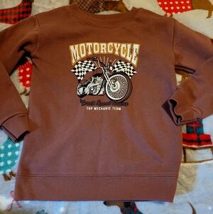 Garanimals Brown Motorcycle Sweater